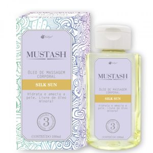 Óleo Deslizante - Mustash Silk Sun - Massagem Deliciosa com Calor