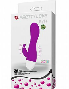 Kyle - Vibrador Ponto-G com Estimulação de Clitóris - Pretty Love - 30 Velocidades