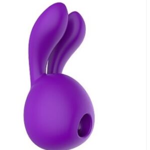 Vibrador de clitóris com Formato de coelho / Pulsação - SI