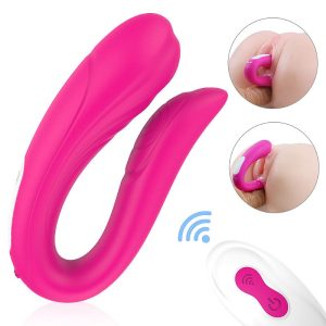 Vibrador de Casal com controle Recarregável - Mermaid RCT - S-Hande