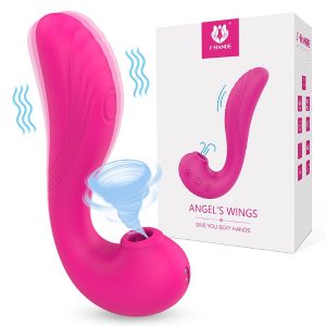 Vibrador de Ponto G com Pulsação e Dedilhar / Tapping - Angel.S - S-Hande