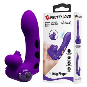 Dedeira com Vibrador - Orlando - Pretty Love PRETO