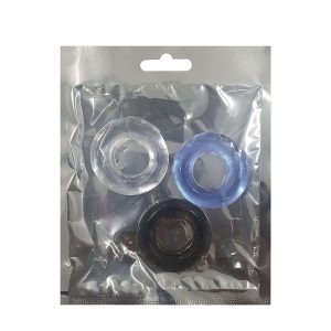 Anel Peniano - Kit com 3 cores - 3,7 cm