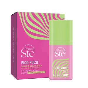Pico Pulse Melancia INTT – Gel Estimulante – Pulsa, Suga e Vibra – Sensação Refrescante – 16g