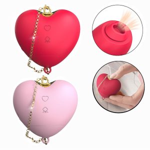 Vibrador de Clitóris com Sucção / Formato de Coração - Cupid s Heart - S-Hande