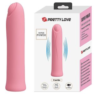 Mini Vibrador Recarregável com 12 Modos de Vibração – PRETTY LOVE CURTIS – BW-500008
