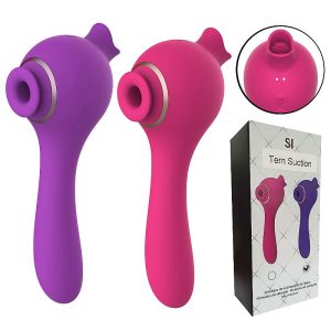 Vibrador de Ponto G e Clitóris com Pulsação e Língua - Tern - ALWUP - SI
