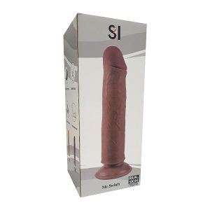 Dildo Super Realístico Dupla Camada - Ventosa - 20,0 X 4,2 cm - SI  8000