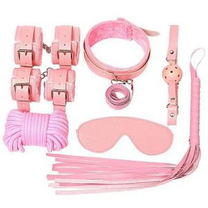 Kit Sado Erótico - Bandage 3 Rosa - SI