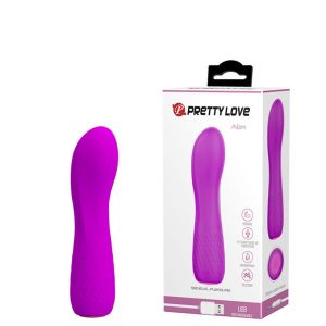 Vibrador Recarregável Ponto G com 12 Modos de Vibração – PRETTY LOVE