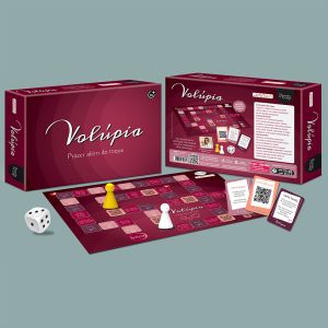 Jogo Erotico de Tabuleiro e Cartas - Volupia
