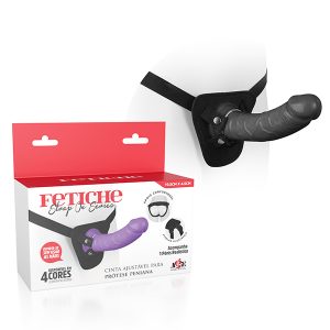 Strap On Series - Cinta Ajustável c/ Pênis - 19,5x4,5cm Código de referência: LS231