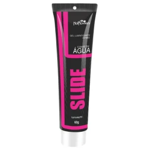 Lubrificante Beijável Slide 60g Hot Flowers