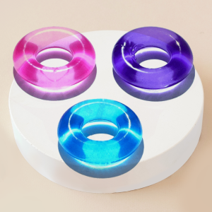 Kit Com 3 Anéis Penianos de Silicone
