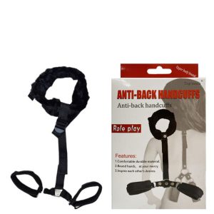 Algema de Contenção com Coleira – ANTI-BACK HANDCUFFS