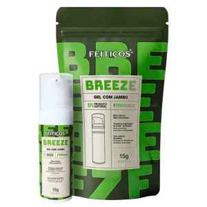 Excitante BREEZE - Gel com Jambu e Terpenos - 15g - Feitiços