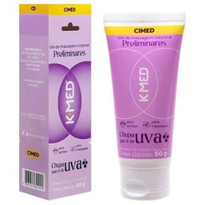 LUBRIFICANTE K-MED PRELIMINARES CHUPA QUE é DE UVA 50G CIMED