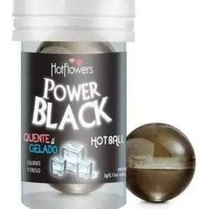 Hot Ball Bolinha Explosiva Power Black quente e gelado