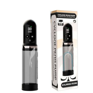 Bomba Peniana Recarregável com Controle de Sucção – CYCLONE PENIS PUMP – PP-039